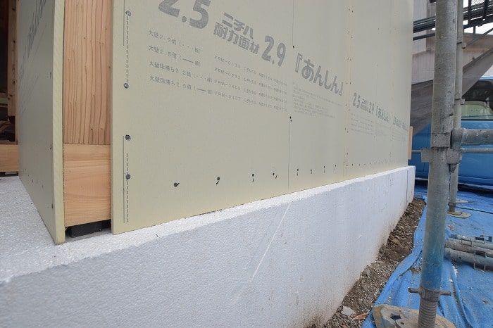 「福岡市南区五十川02」注文住宅現場リポート⑦【木工事】【面材】