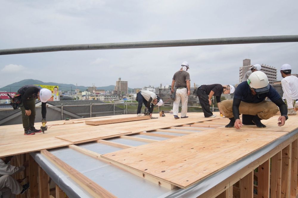 福岡県福津市05　注文住宅建築現場リポート④　～上棟式～