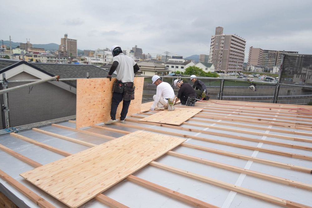 福岡県福津市05　注文住宅建築現場リポート④　～上棟式～