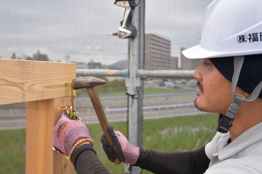 福岡県福津市05　注文住宅建築現場リポート④　～上棟式～