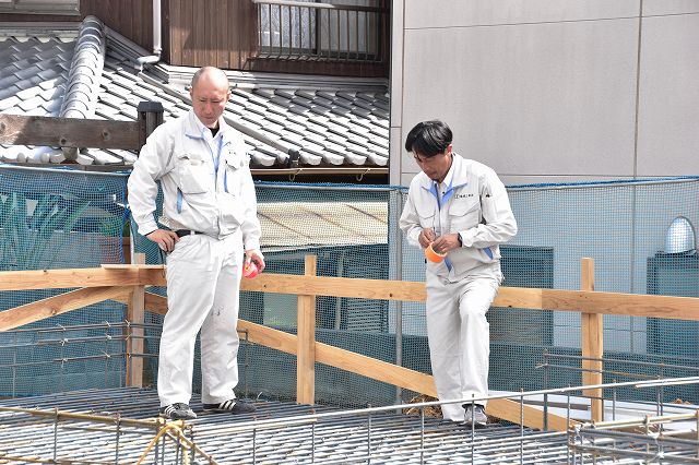 「糟屋郡志免町03」注文住宅現場リポート③【基礎工事】【配筋検査】