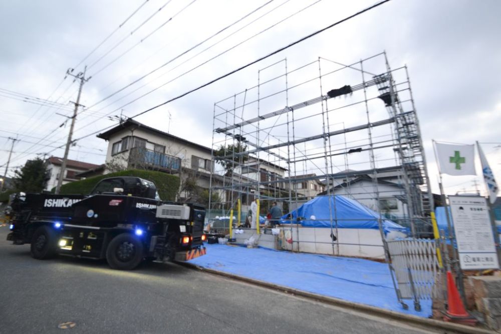 福岡市東区08　注文住宅建築現場リポート④　～上棟式～