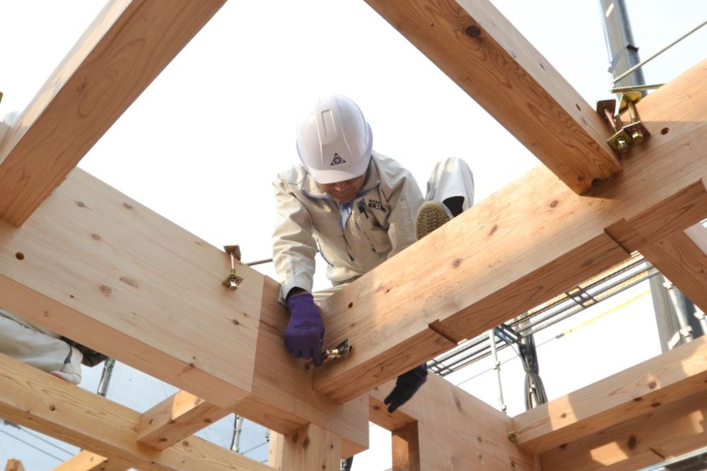 「福岡市東区08」注文住宅現場リポート④【上棟式】