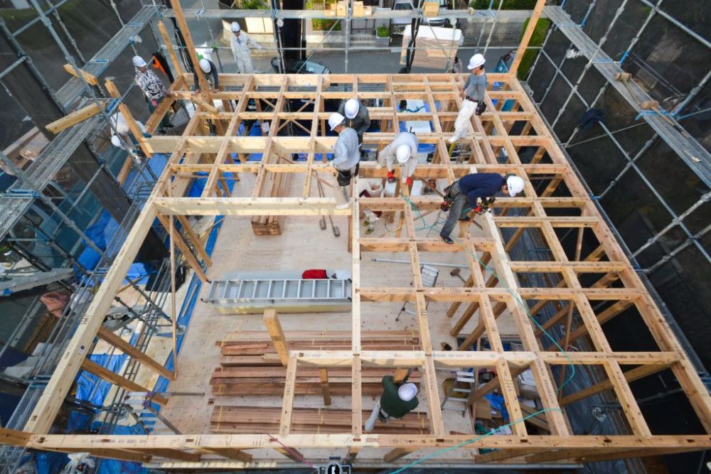 「福岡市東区08」注文住宅現場リポート④【上棟式】