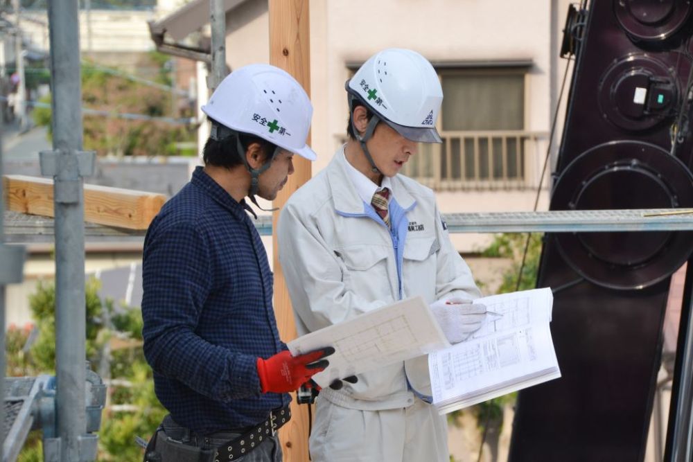 福岡市東区08　注文住宅建築現場リポート④　～上棟式～