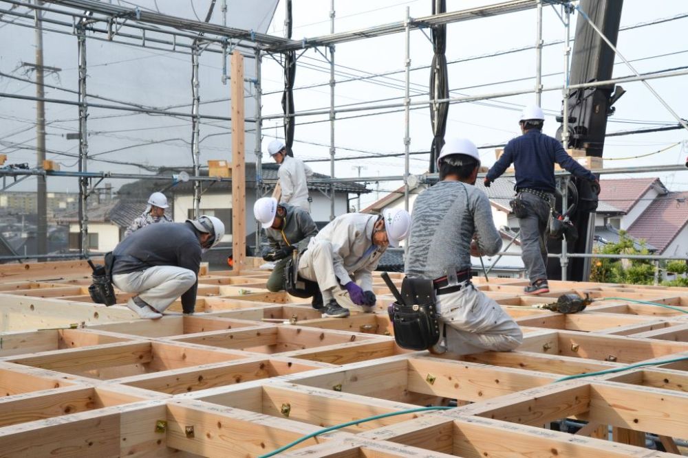 「福岡市東区08」注文住宅現場リポート④【上棟式】