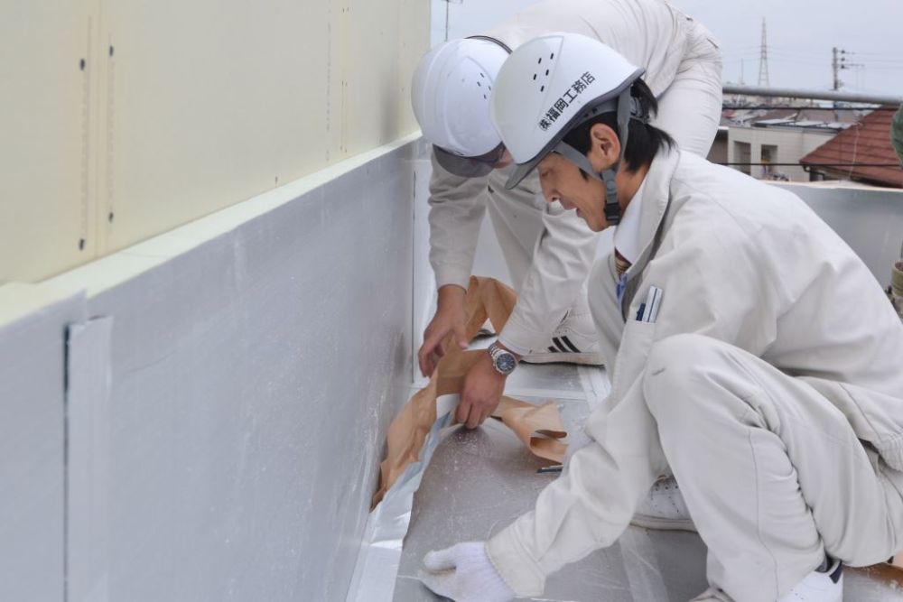 「福岡市東区08」注文住宅現場リポート④【上棟式】