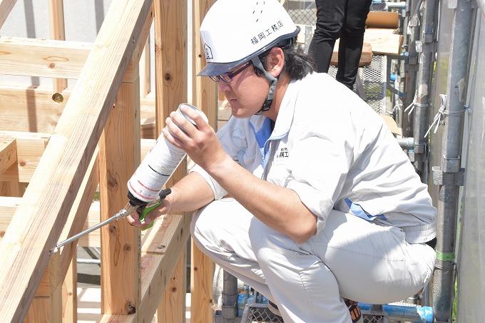 福岡県春日市05　注文住宅建築現場リポート⑤　～上棟式～