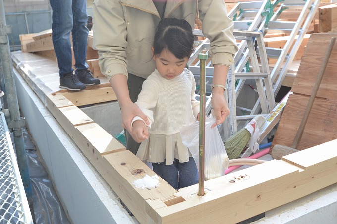 福岡県春日市05　注文住宅建築現場リポート⑤　～上棟式～