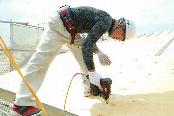 福岡県春日市05　注文住宅建築現場リポート⑤　～上棟式～