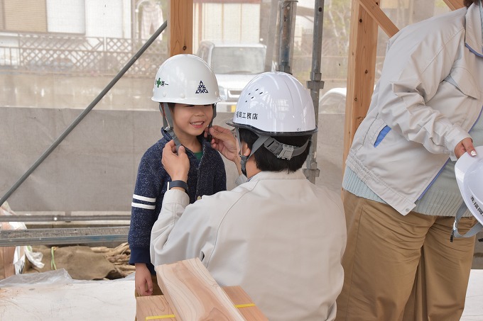 福岡市西区千里01　注文住宅建築現場リポート⑤　～上棟式～