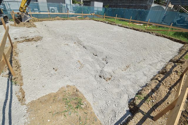 「福岡市東区06」注文住宅現場リポート②【基礎工事】【遣り方】