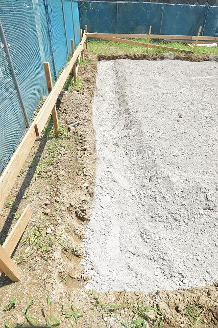 「福岡市東区06」注文住宅現場リポート②【基礎工事】【遣り方】