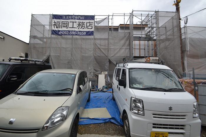 「福岡市南区11」注文住宅現場リポート⑪【外装工事】【サイディング】