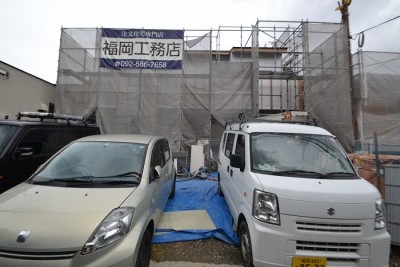 福岡市南区11　注文住宅建築現場リポート⑪