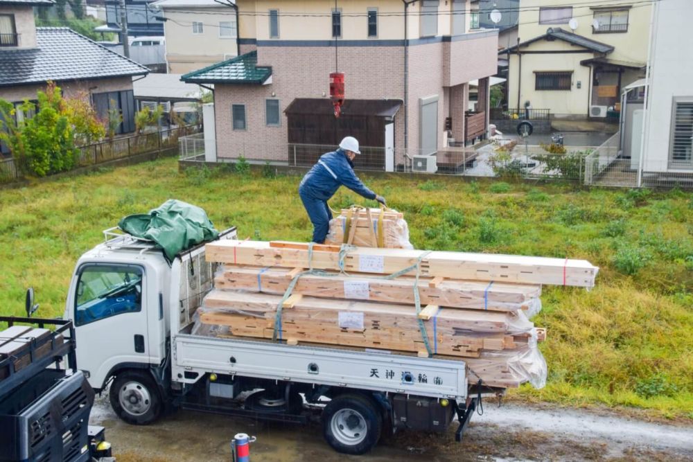 福岡県古賀市07　注文住宅建築現場リポート③　～上棟式～