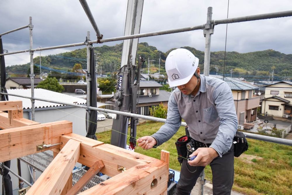 福岡県古賀市07　注文住宅建築現場リポート③　～上棟式～