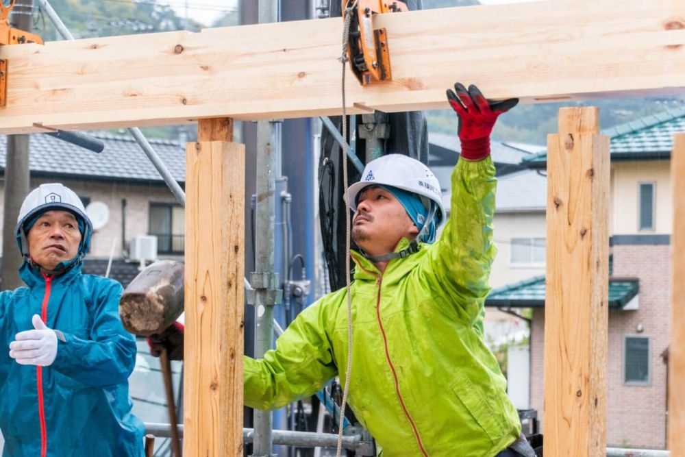 福岡県古賀市07　注文住宅建築現場リポート③　～上棟式～