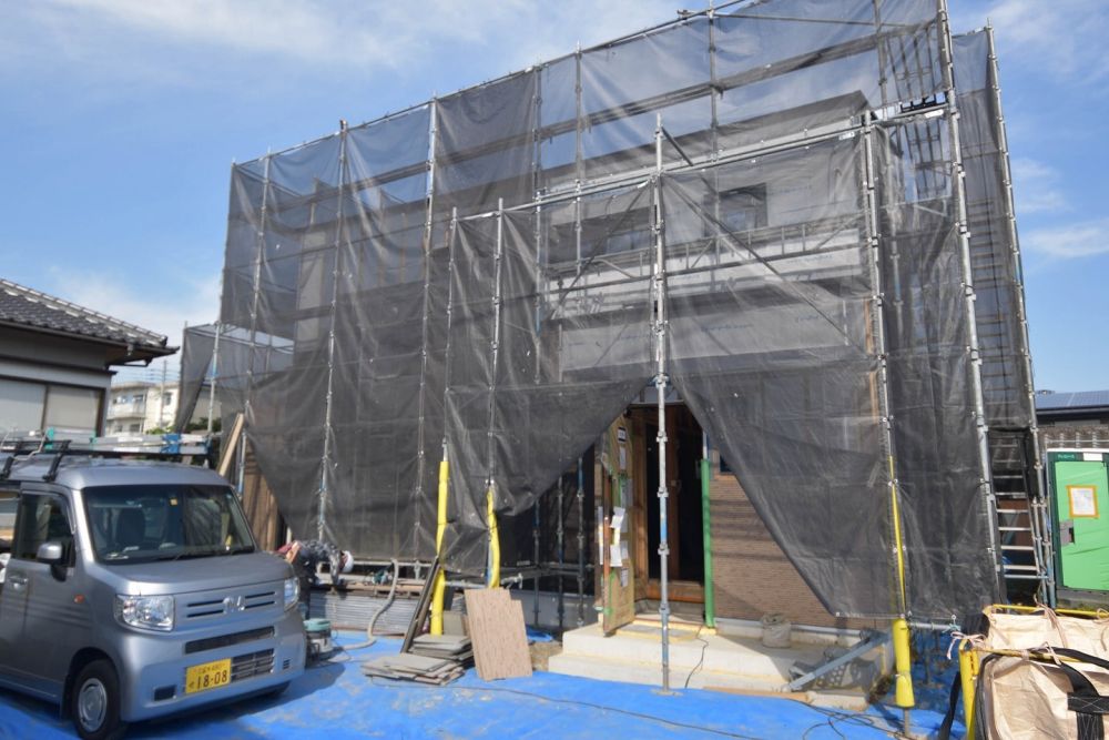 「小郡市03」注文住宅現場リポート⑥【外装工事】【サイディング】