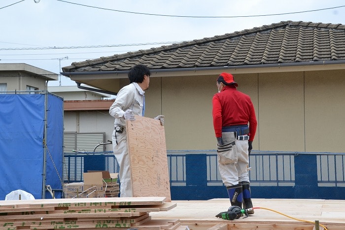 福岡市東区03　注文住宅建築現場リポート⑤