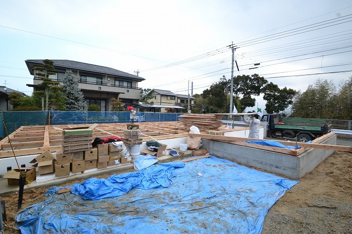 福岡市東区03　注文住宅建築現場リポート⑤