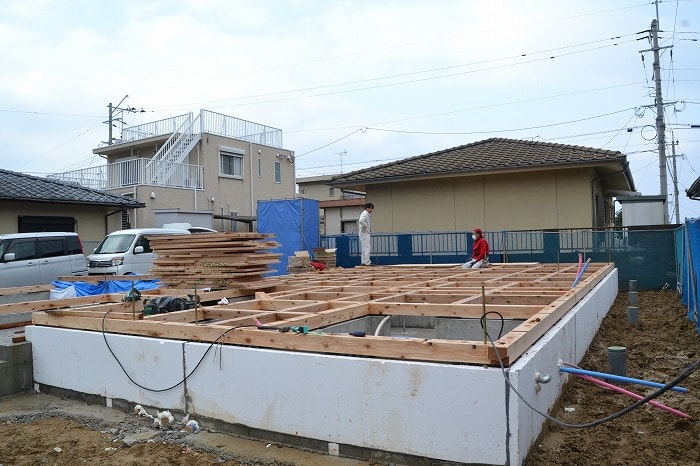 福岡市東区03　注文住宅建築現場リポート⑤