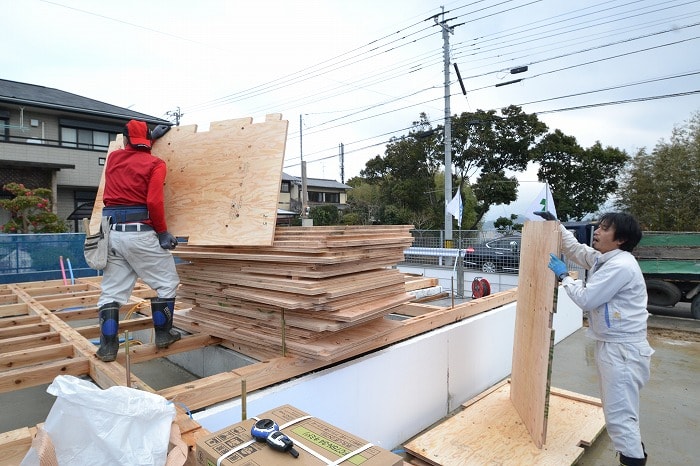 福岡市東区03　注文住宅建築現場リポート⑤