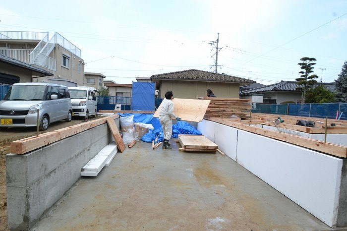 福岡市東区03　注文住宅建築現場リポート⑤