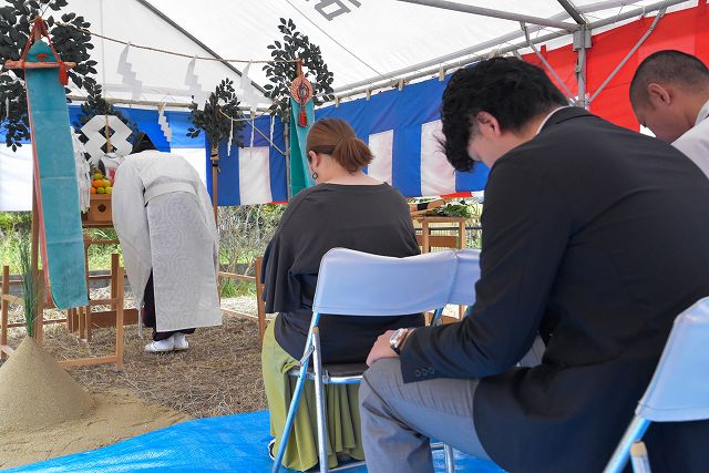 「那珂川市05」注文住宅現場リポート①【地鎮祭】