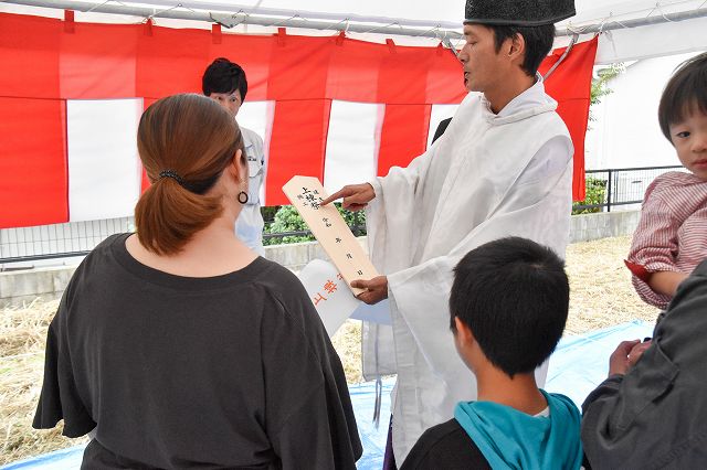 福岡県那珂川市05　注文住宅建築現場リポート①　～地鎮祭～