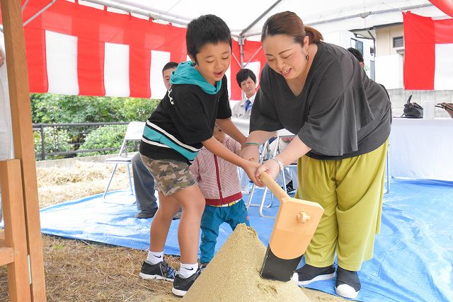 福岡県那珂川市05　注文住宅建築現場リポート①　～地鎮祭～