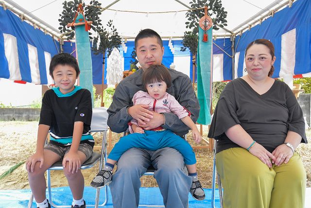 福岡県那珂川市05　注文住宅建築現場リポート①　～地鎮祭～