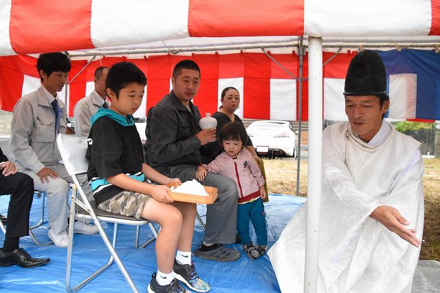 福岡県那珂川市05　注文住宅建築現場リポート①　～地鎮祭～