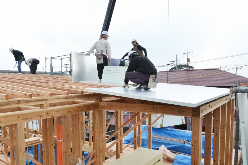 「久留米市西町01」注文住宅現場リポート⑤【上棟式】
