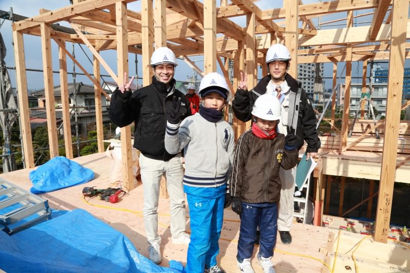 「久留米市西町01」注文住宅現場リポート⑤【上棟式】