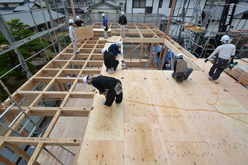 「久留米市西町01」注文住宅現場リポート⑤【上棟式】
