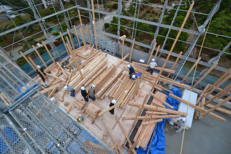 福岡県久留米市西町01　注文住宅建築現場リポート⑤　～上棟式～