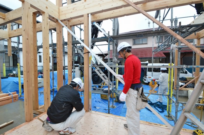 「久留米市西町01」注文住宅現場リポート⑤【上棟式】