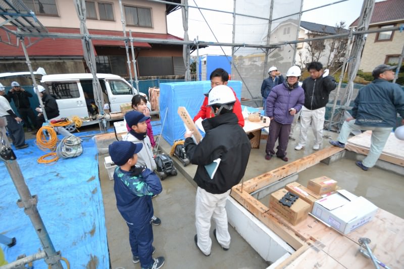 福岡県久留米市西町01　注文住宅建築現場リポート⑤　～上棟式～