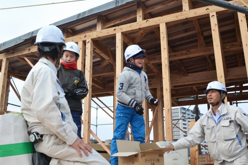 福岡県久留米市西町01　注文住宅建築現場リポート⑤　～上棟式～