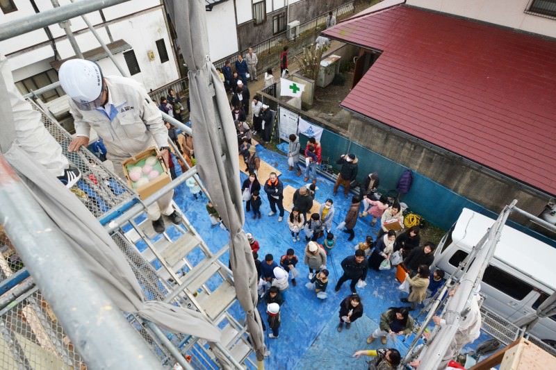 「久留米市西町01」注文住宅現場リポート⑤【上棟式】