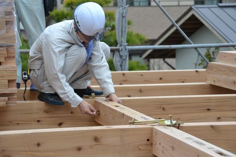 福岡県久留米市西町01　注文住宅建築現場リポート⑤　～上棟式～