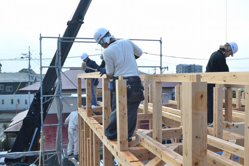 「久留米市西町01」注文住宅現場リポート⑤【上棟式】