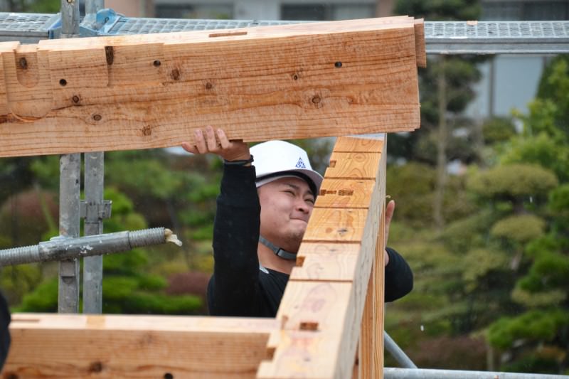 「久留米市西町01」注文住宅現場リポート⑤【上棟式】