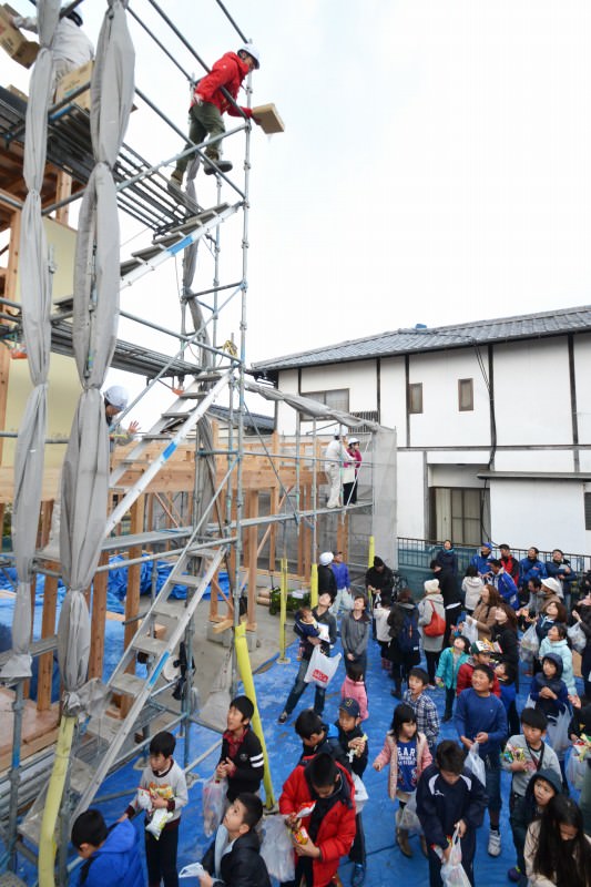 「久留米市西町01」注文住宅現場リポート⑤【上棟式】