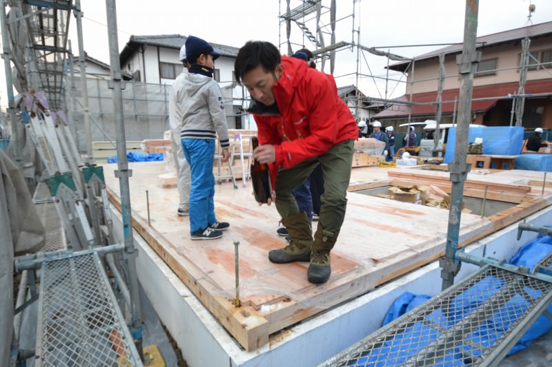 福岡県久留米市西町01　注文住宅建築現場リポート⑤　～上棟式～