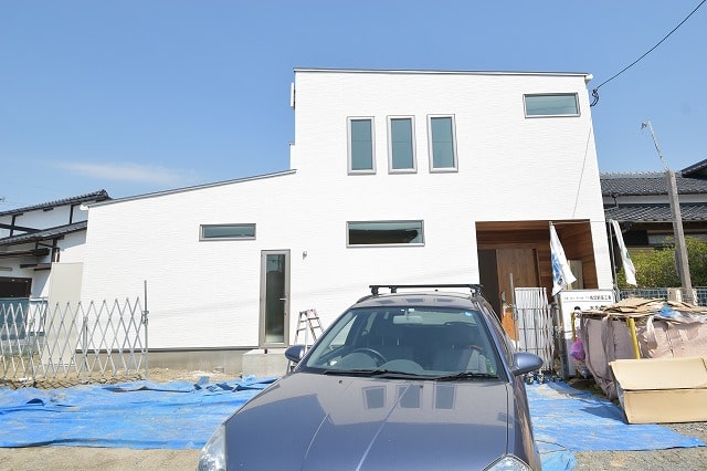 福岡県三井郡大刀洗町02　注文住宅建築現場リポート⑪　～建物完成～