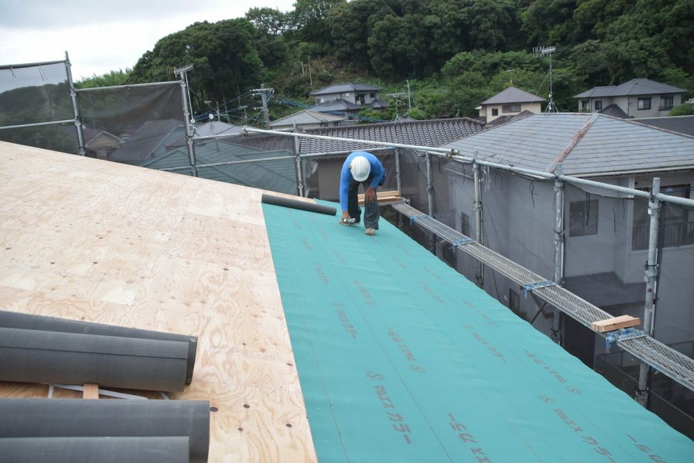 「福岡市早良区東入部01」注文住宅現場リポート④【上棟式】