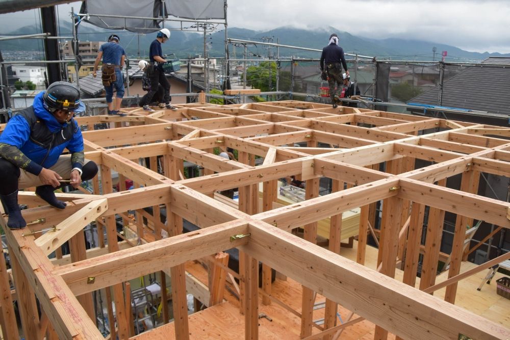 「福岡市早良区東入部01」注文住宅現場リポート④【上棟式】