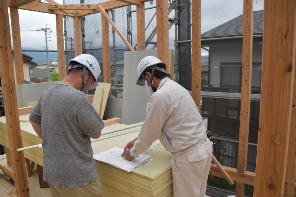 「福岡市早良区東入部01」注文住宅現場リポート④【上棟式】